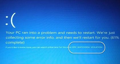 win10蓝屏dpc watchdog修复方法