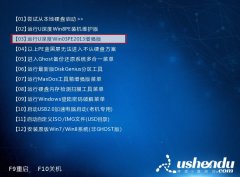 u深度一键u盘装xp系统使用教程