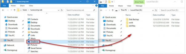 Win10 OneDrive