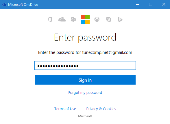 Win10 OneDrive