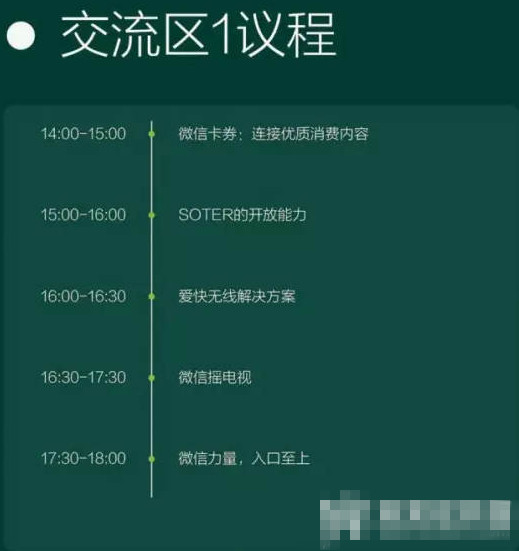 微信公开课