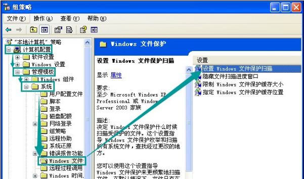 windows文件保护怎么关闭3