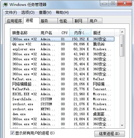 Windows任务管理器