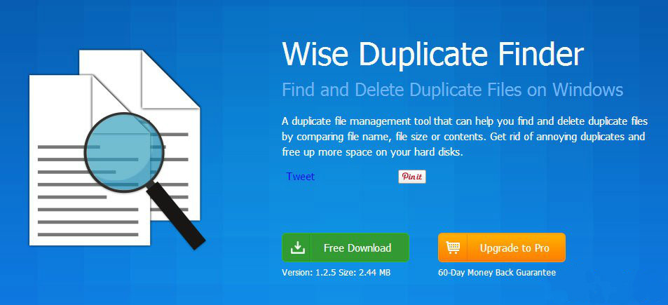 win10系统使用wise duplicate finder清理重复文件操作方法