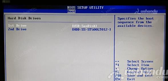 bios设置u盘启动