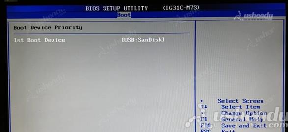 bios设置u盘启动