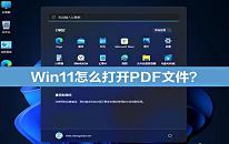 win11系统打开pdf文件操作方法介绍