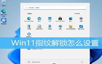 win11系统设置指纹解锁操作教程分享